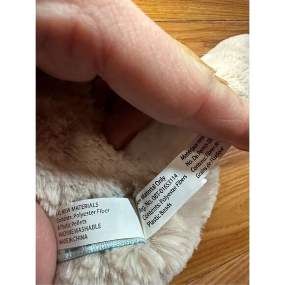 DOUGLAS BABY BUNNY PLUMPIE LIGHT BROWN CREAM BUNNY RABBIT PLUSH SOFT LOVEY - Picture 8 of 8